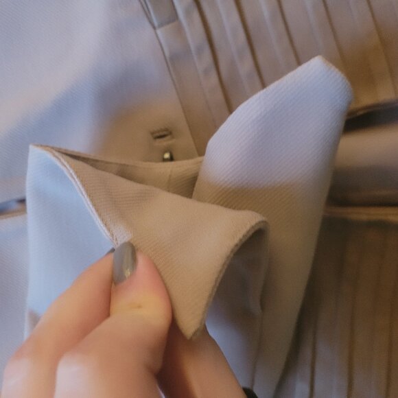 Luxury Helmut Lang Wool and Leather Jacket, Sz S-M - Picture 12 of 17